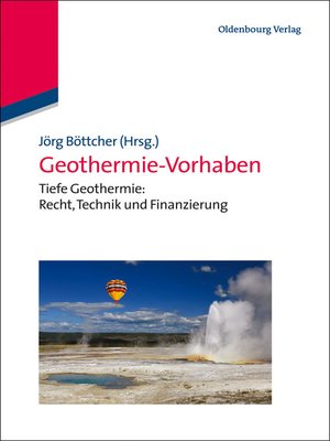 cover image of Geothermie-Vorhaben